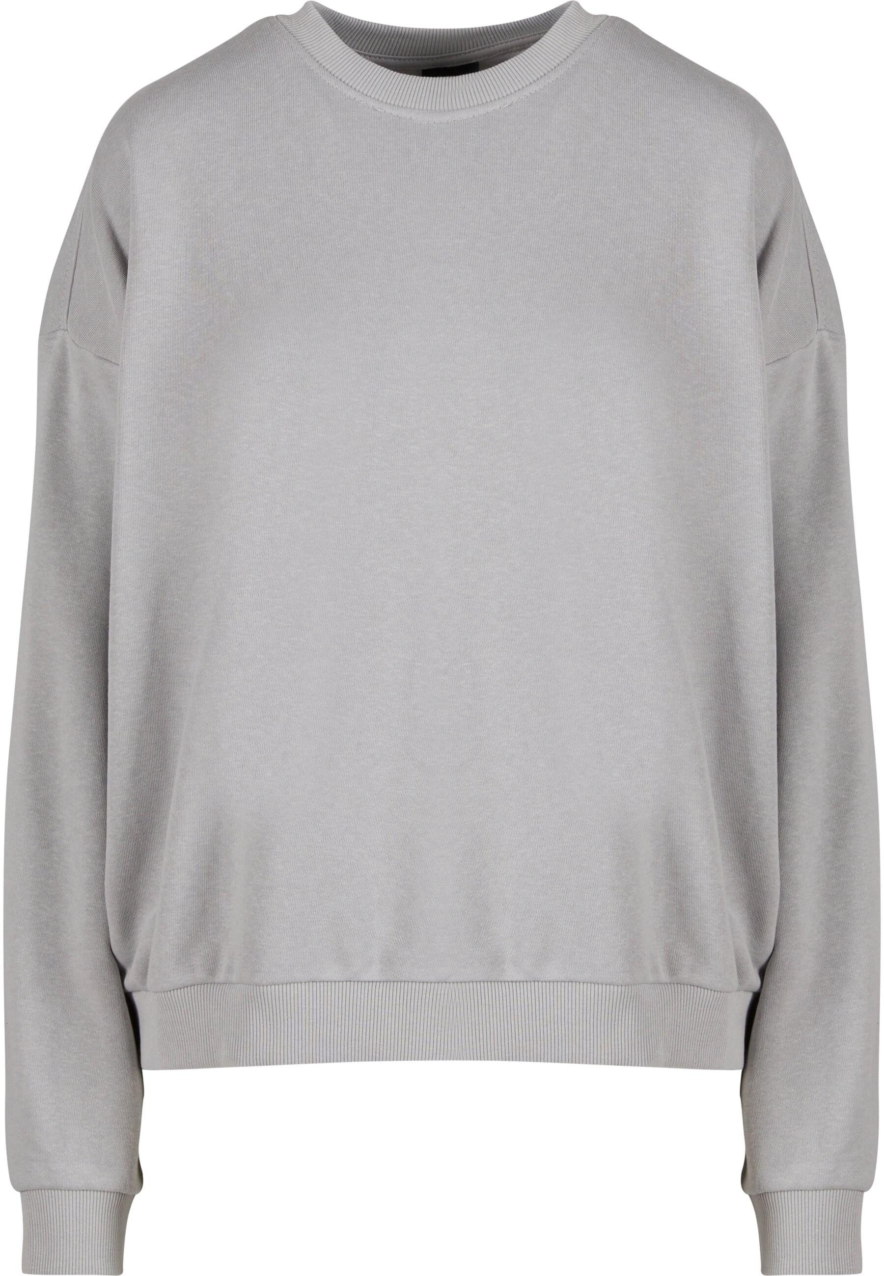 URBAN CLASSICS Sweater Urban Classics Damen Ladies Oversized Light Terry Cr günstig online kaufen