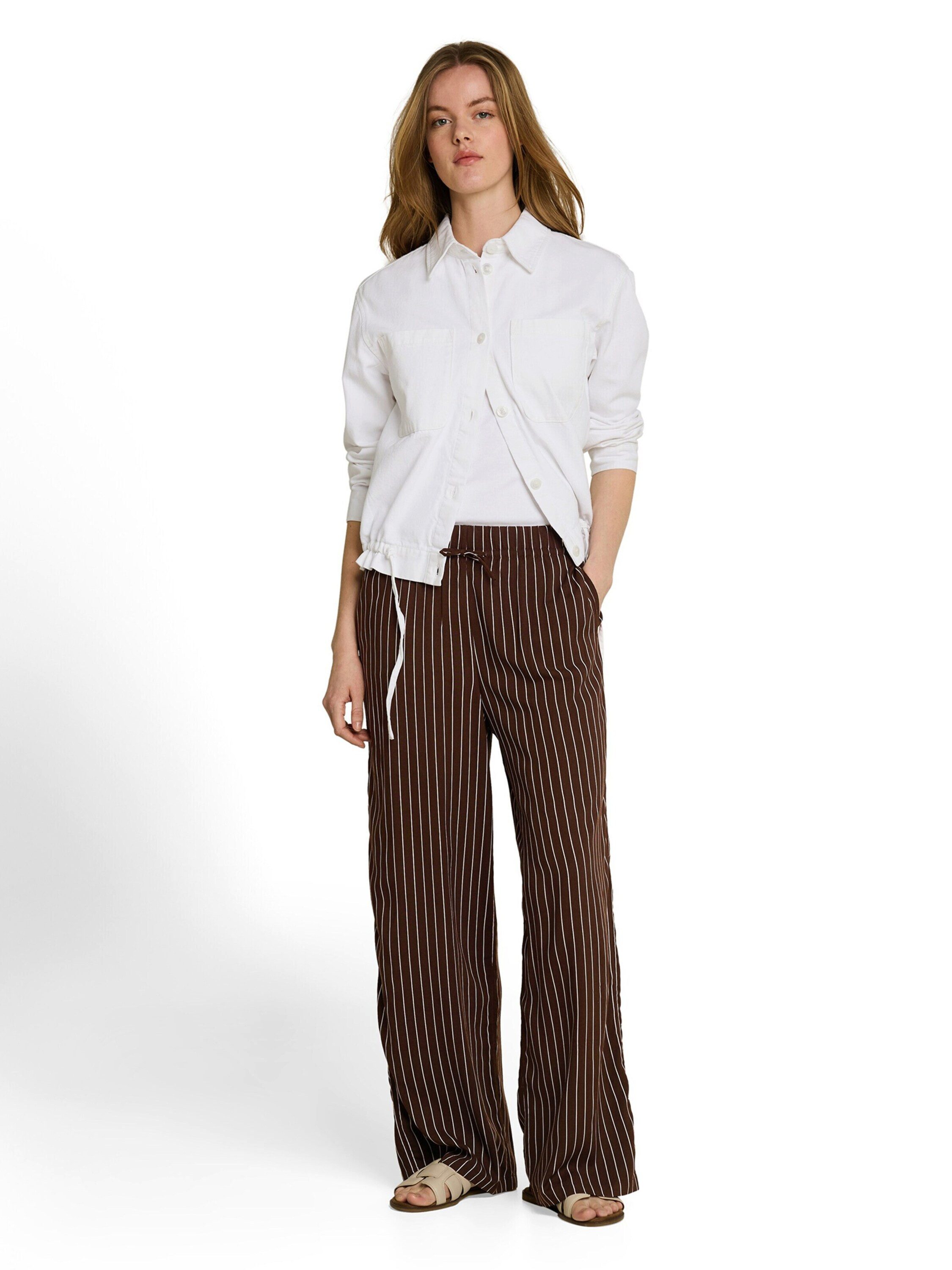 TOM TAILOR Denim Schlupfhose (1-tlg) Plain/ohne Details