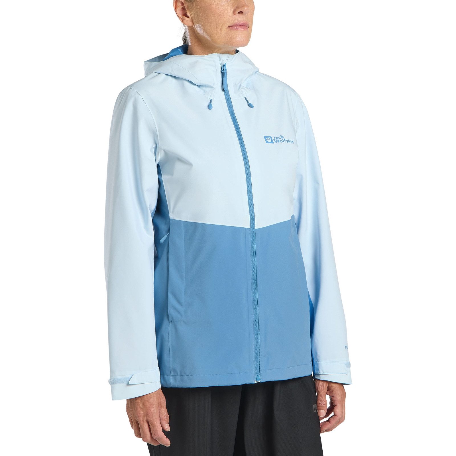 Jack Wolfskin Regenjacke Regenjacke Weiltal 2l Jkt W mit Logo und Markensch günstig online kaufen