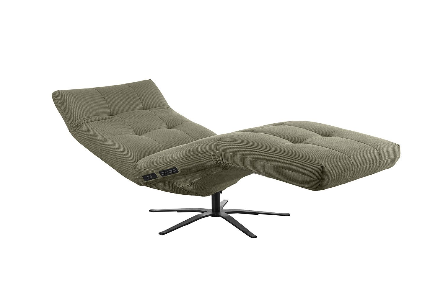 KAWOLA Relaxliege LETICIA, motorisch verschiedene Bezüge und Farben