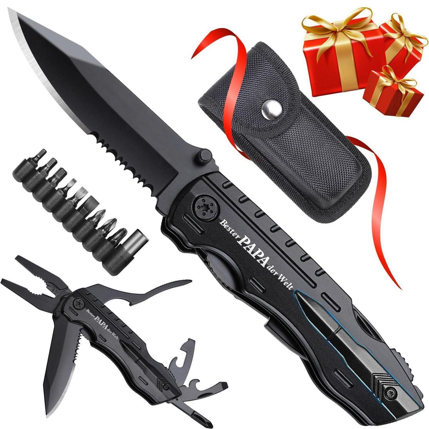 LuxusKollektion Multitool Multitool Papa Vatertag Geschenk Taschenmesser