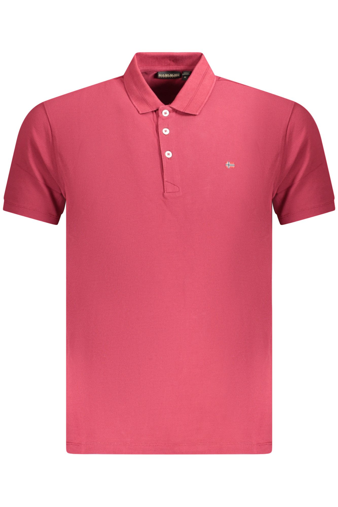 Napapijri Poloshirt Herren Kurzarm Poloshirt Rot - Regular Fit & günstig online kaufen