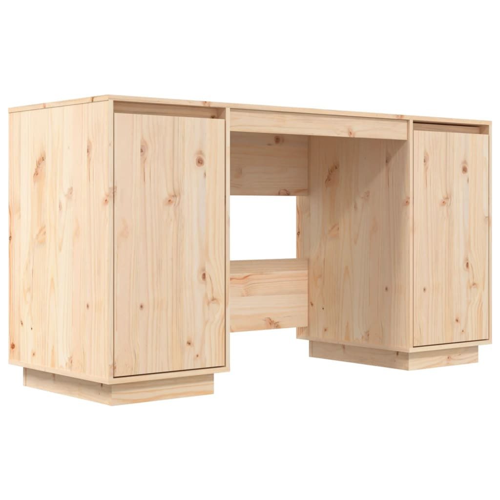 vidaXL Schreibtisch Schreibtisch 140x50x75 cm Massivholz günstig online kaufen