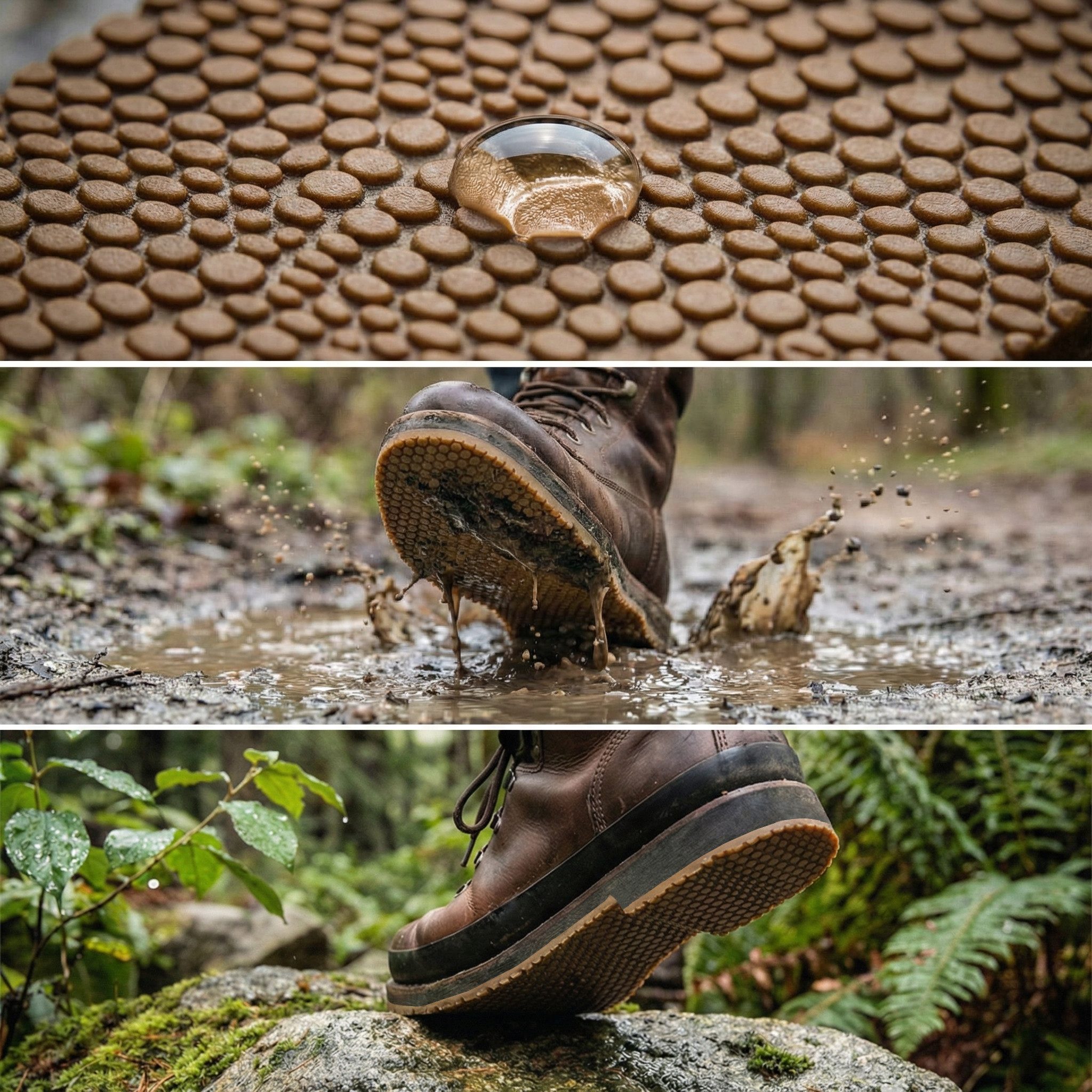 Langlauf Schuhbedarf Einlegesohlen Langlauf® Premium Zellkautschuk Langsohle Sohle "Croco caramel" 4mm