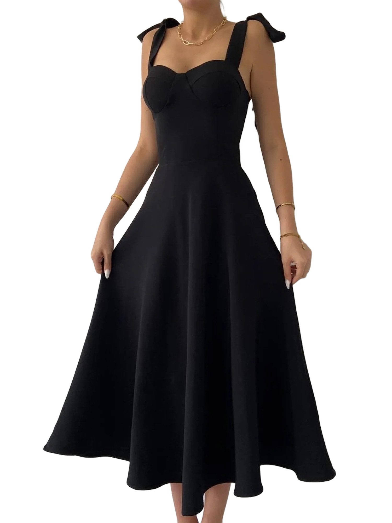 WOMAN VISION Midikleid Kleid günstig online kaufen