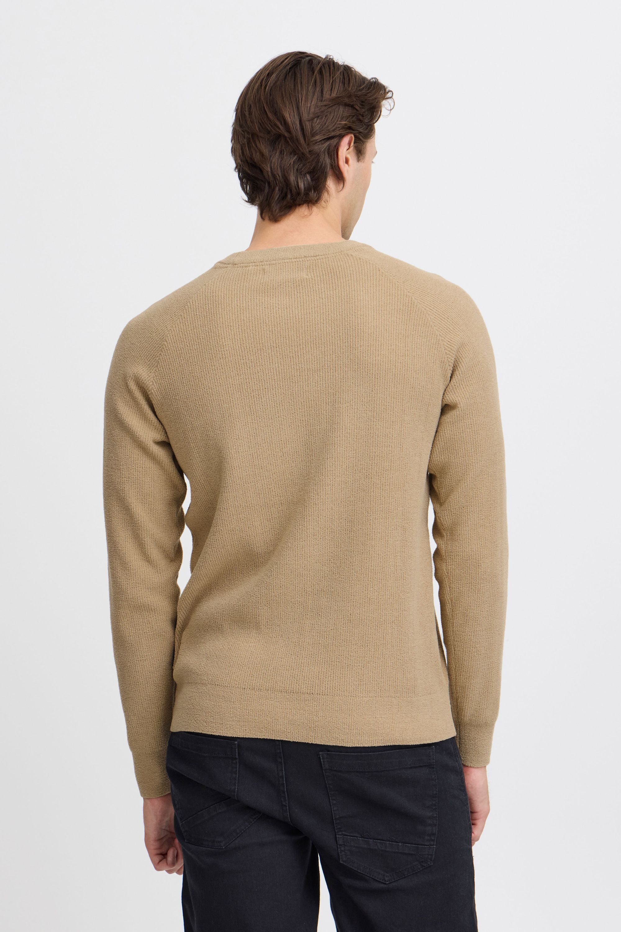 Blend Strickpullover BHPullover Klassischer Grobstrickpullover