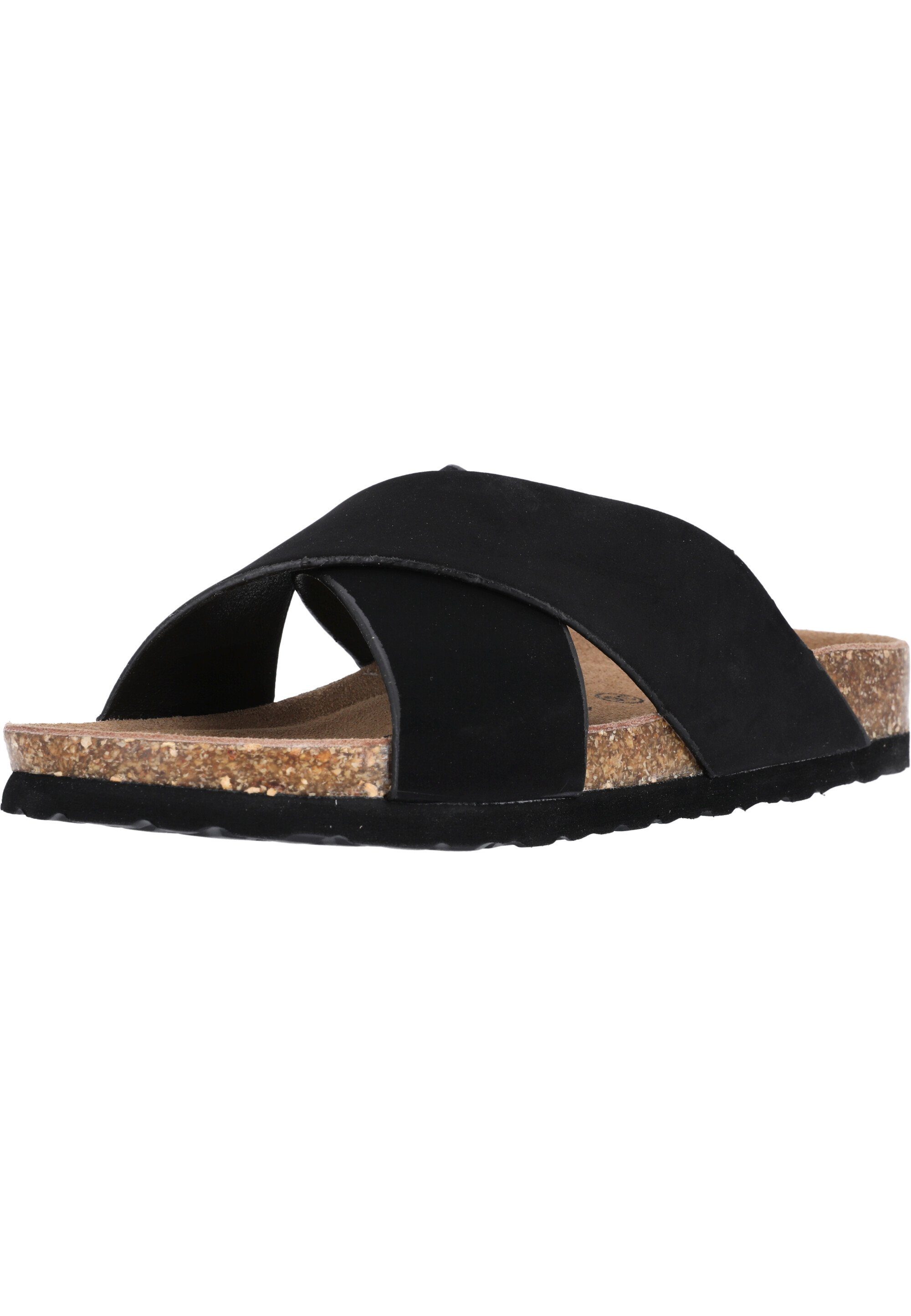 und Komfort Sandale mit Style Musoni CRUZ schwarz