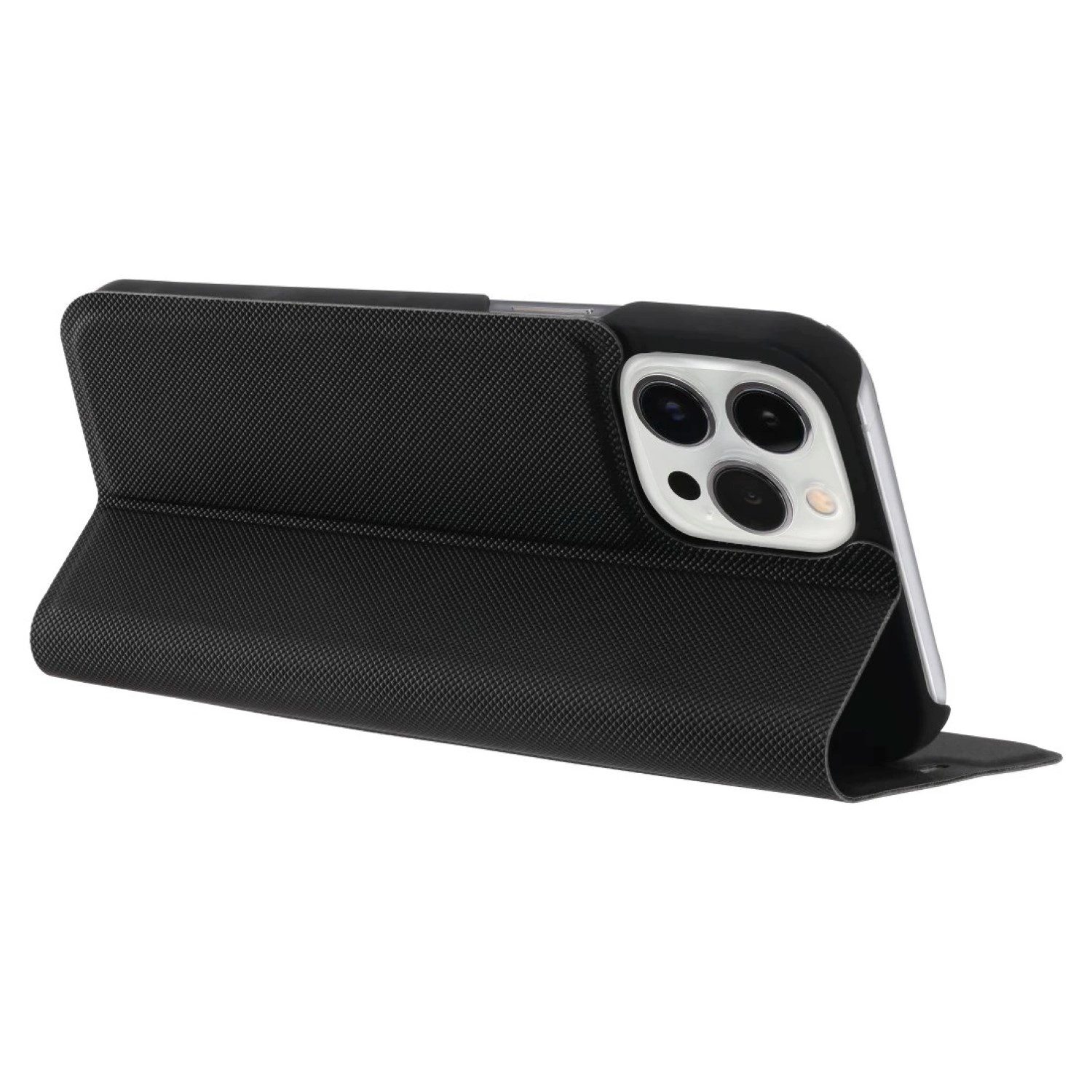 Hama Handyhülle Booklet Slim Pro für Apple iPhone 13 Pro Max, Klapptasche Schutz-Hülle Book Case Cover Etui Tasche Bag Wallet