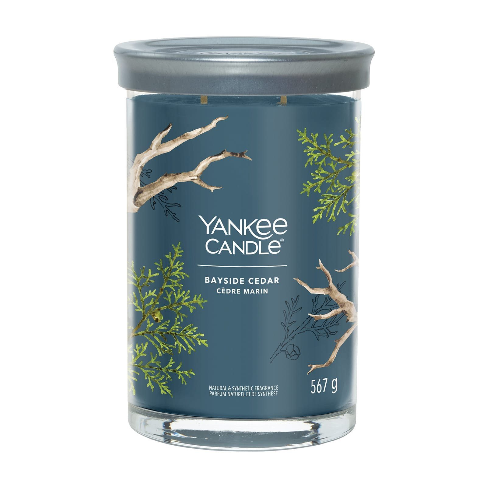 Yankee Candle Duftkerze Duftkerze YC SIGNATUR GROSSE BECHER BAYSIDE ZEDER