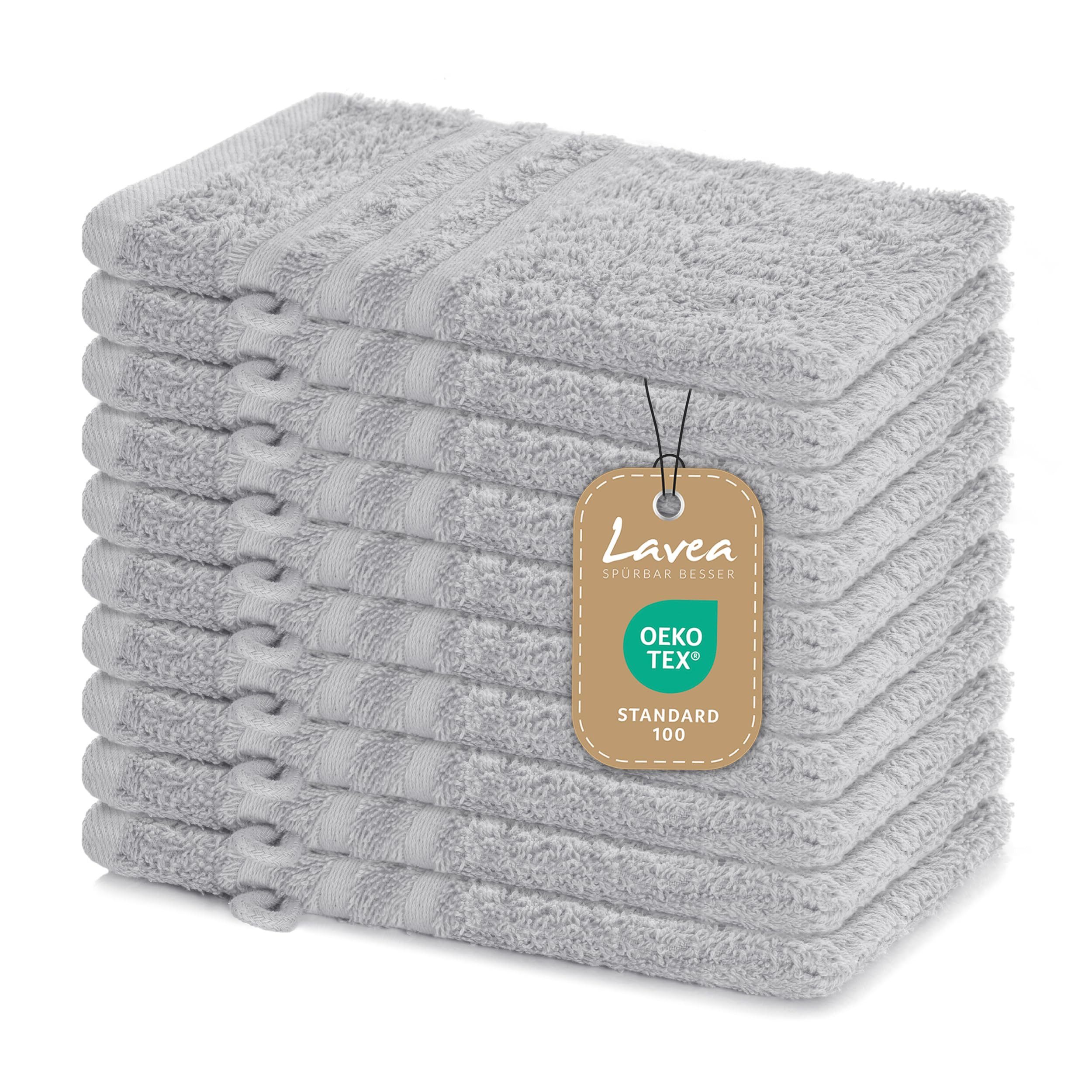 Lavea Handtuch Set saugstarke Frottierserie Elena, günstig online kaufen