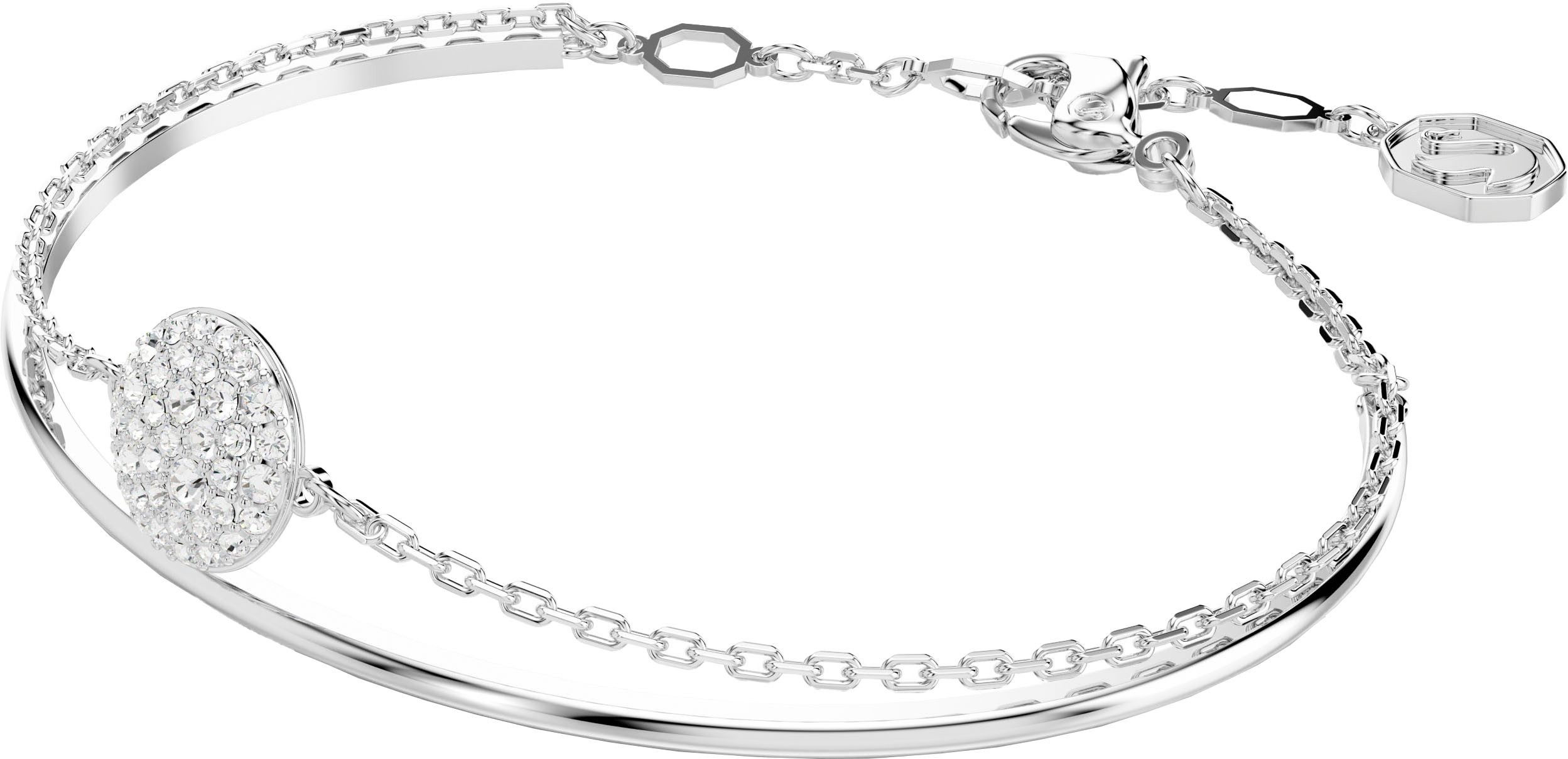 Swarovski Armreif Sublima Round, mit Swarovski® Kristall günstig online kaufen