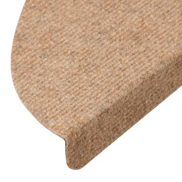 Stufenmatte Stufenmatten Selbstklebend 10 Stk. Beige 56x17x3 cm, vidaXL, Andere