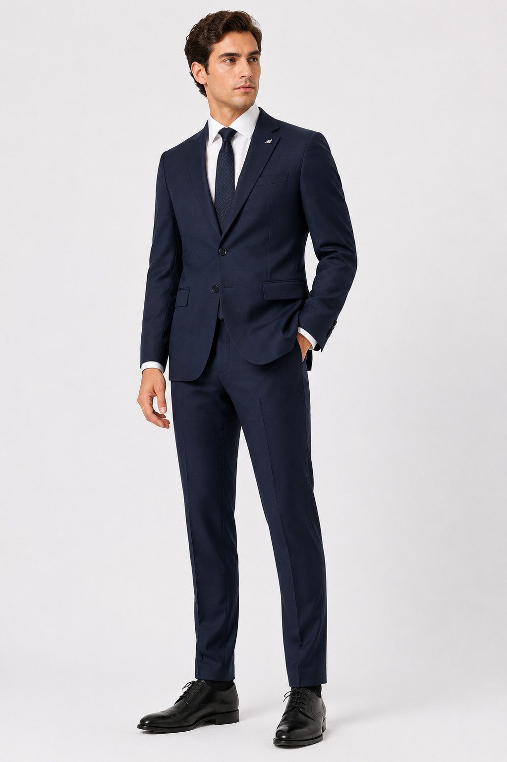 Guild Clothing Anzug Herren Business 2-tlg. Extra Slim Fit (Anzughose & Sakko, 2-tlg., Anzug Set) für Hochzeiten, Einladungen, den Business, besondere Anlässe