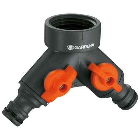 GARDENA Regulierventil 00940-20, stufenlose Ausgänge, für 33,3 mm (G 3/4)-Wasserhahn