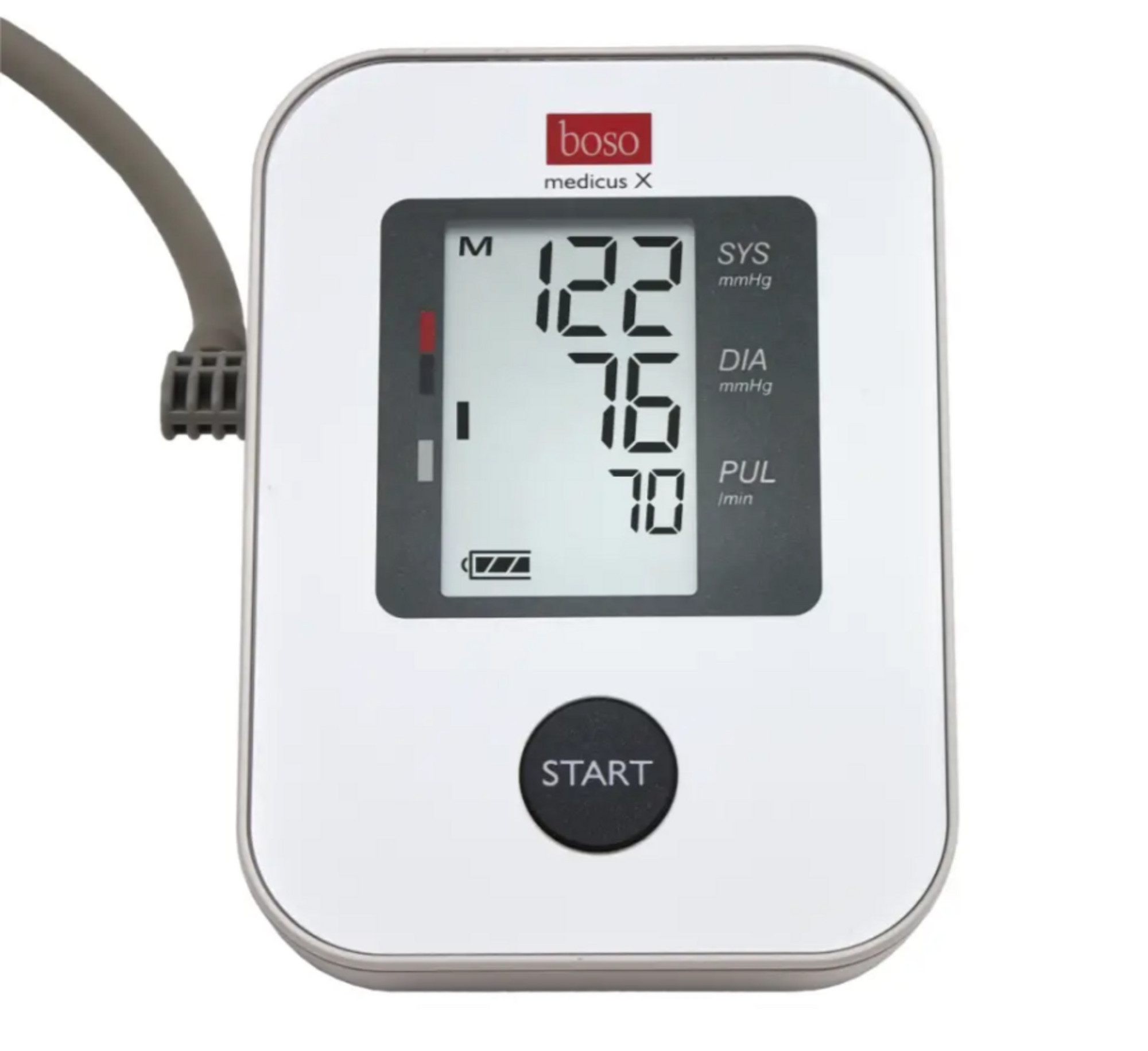 boso Oberarm-Blutdruckmessgerät boso medicus X, Blutdrucküberwachung, Deutsche Qualität, Vorhofflimmern erkennen, Intelligente Aufpumpautomatik