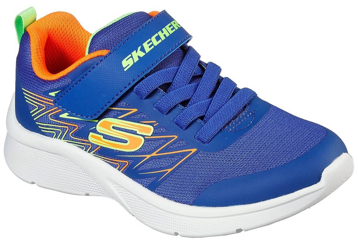 Skechers Skechers Microspec Texlor Sneaker Blau BLOR | Klettschuhe