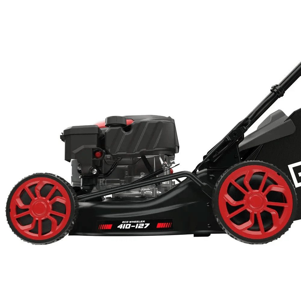 Güde Benzinrasenmäher Güde Benzin Rasenmäher Eco Wheeler 2,7 PS mit 41 cm Schnittbreite, 410 cm Schnittbreite