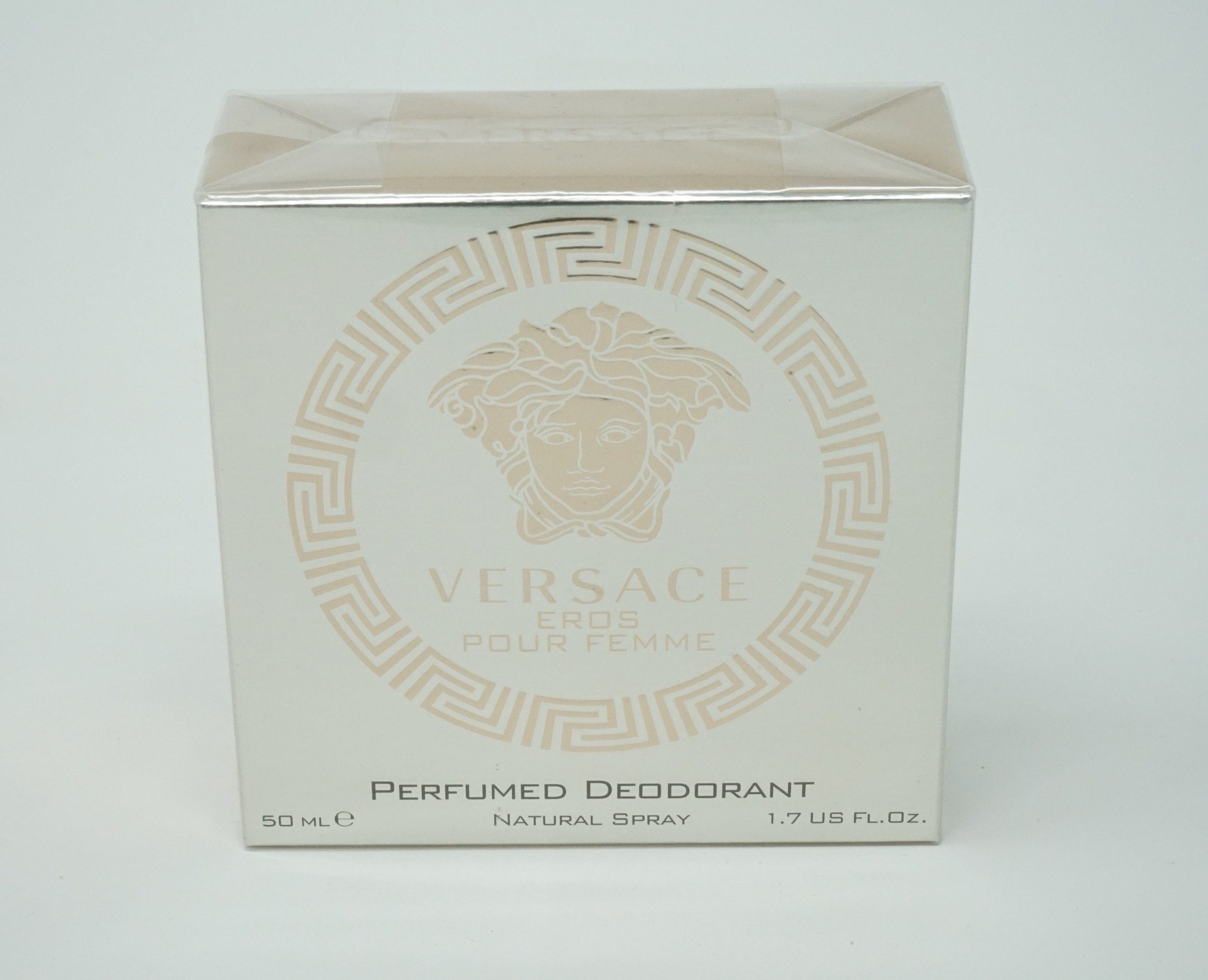 50ml Versace Deo / Spray de Versace Spray Deodorant Toilette Eros Femme Eau Pour