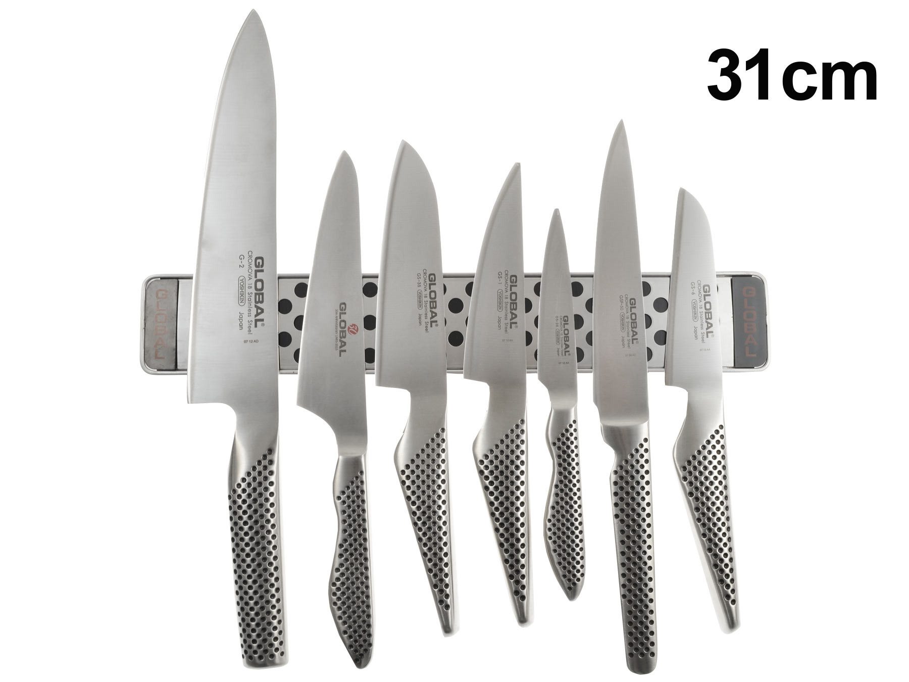 GLOBAL Messerleiste Global Magnetleiste 31 cm G-42/31, G-42/31