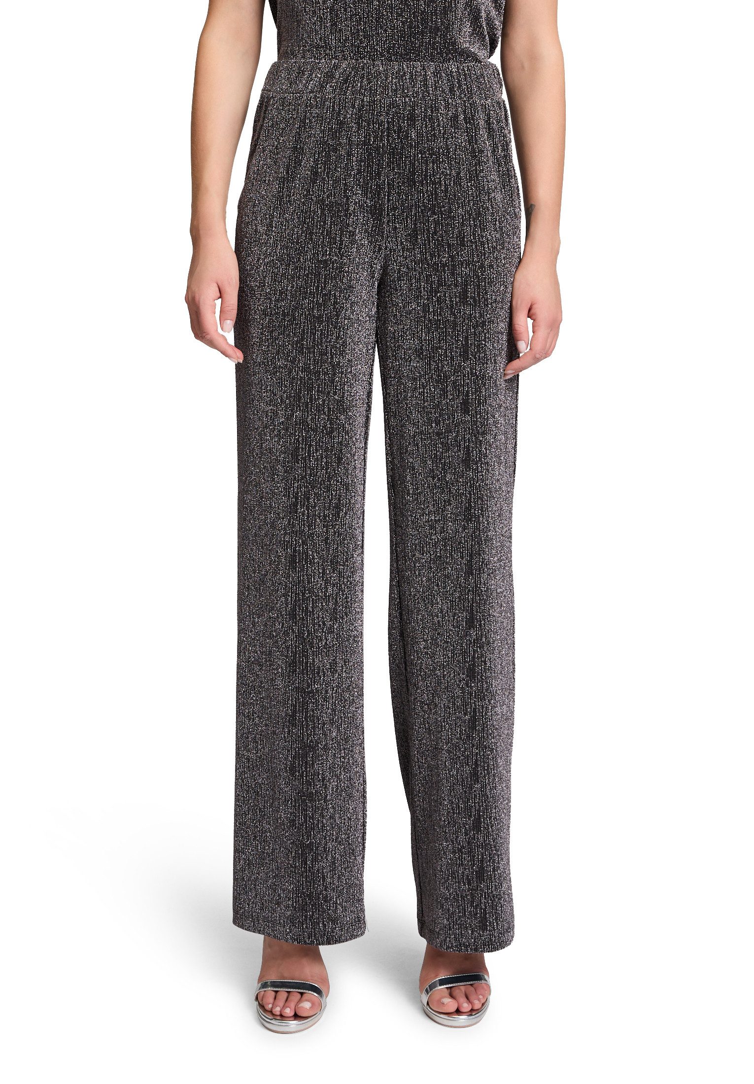 Betty&Co Stoffhose Damen im Glitzer-Look Material günstig online kaufen