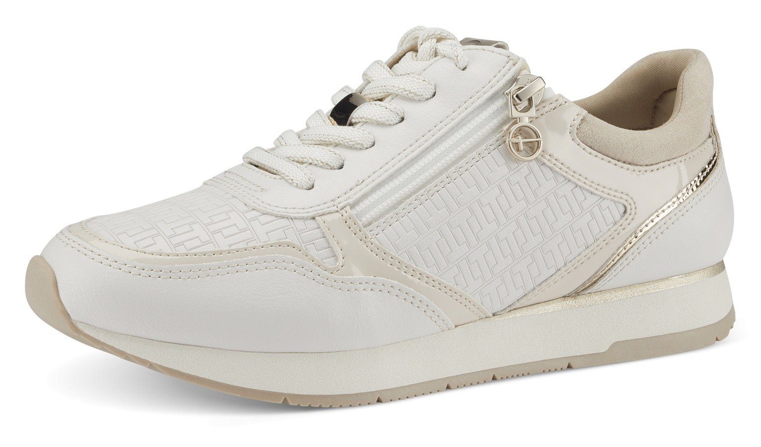 Tamaris Sneaker mit herausnehmbarer Innensohle offwhite-kombiniert | Sneaker