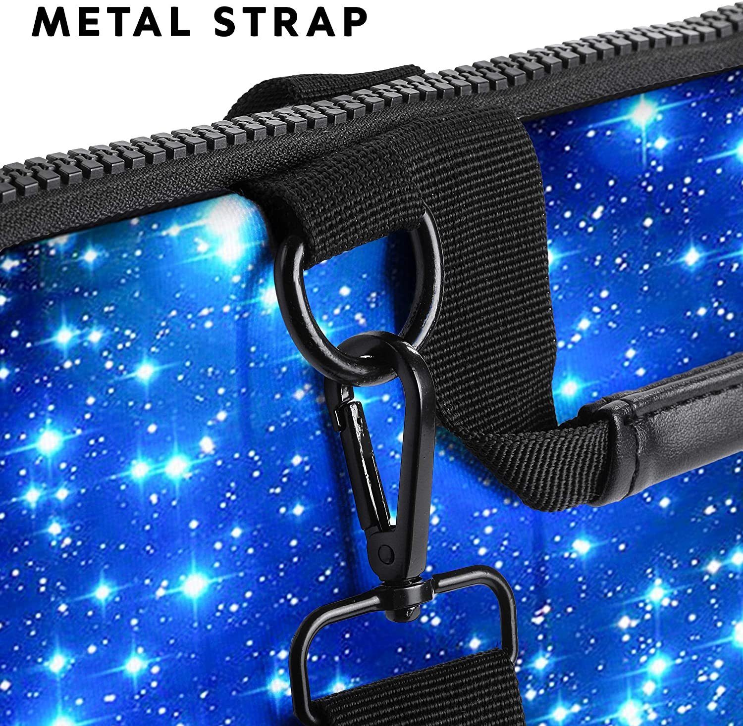 MAXLVL Laptoptasche 15.6 / 17.3 Zoll (Notebooktasche aus Canvas mit Zubehörfach), Schmutz- & Wasserabweisend – Bild 5 von 5