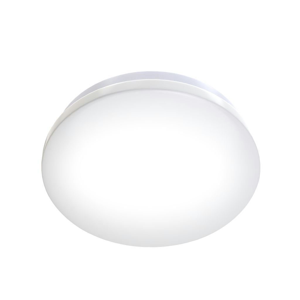 B.K.Licht Deckenleuchte Deckenlampe BKL1178, 4.000K 12W - LED 29cm IP44 Weiß 1.200lm fest Neutralweiß, integriert, Badleuchte