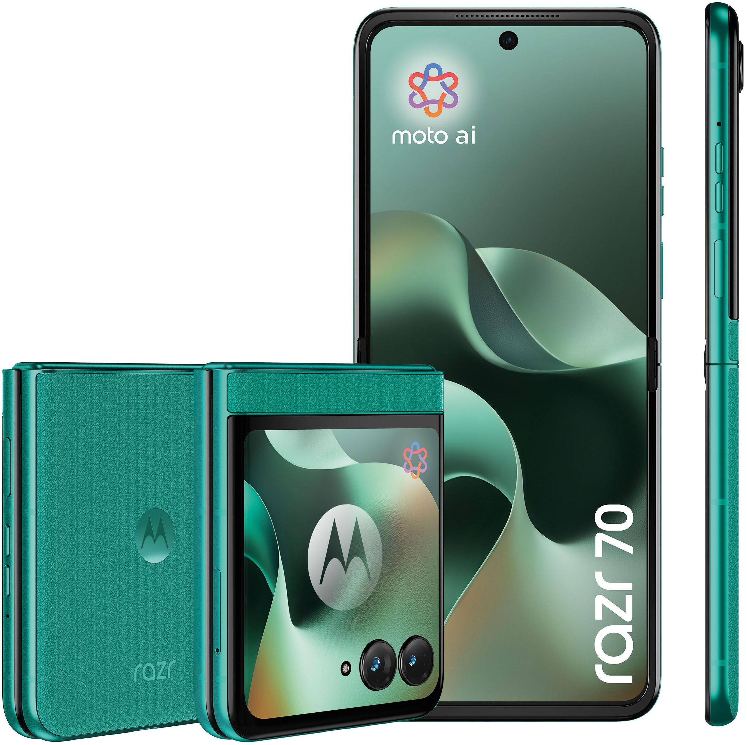 Motorola razr 70 Smartphone (17,53 cm/6,9 Zoll, 256 GB Speicherplatz, 50 MP Kamera)