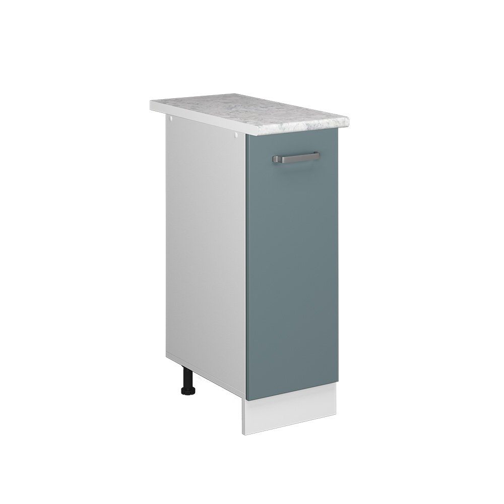 Vicco Schranksystem R-Line, Blau-Grau/Weiß, 30 cm günstig online kaufen