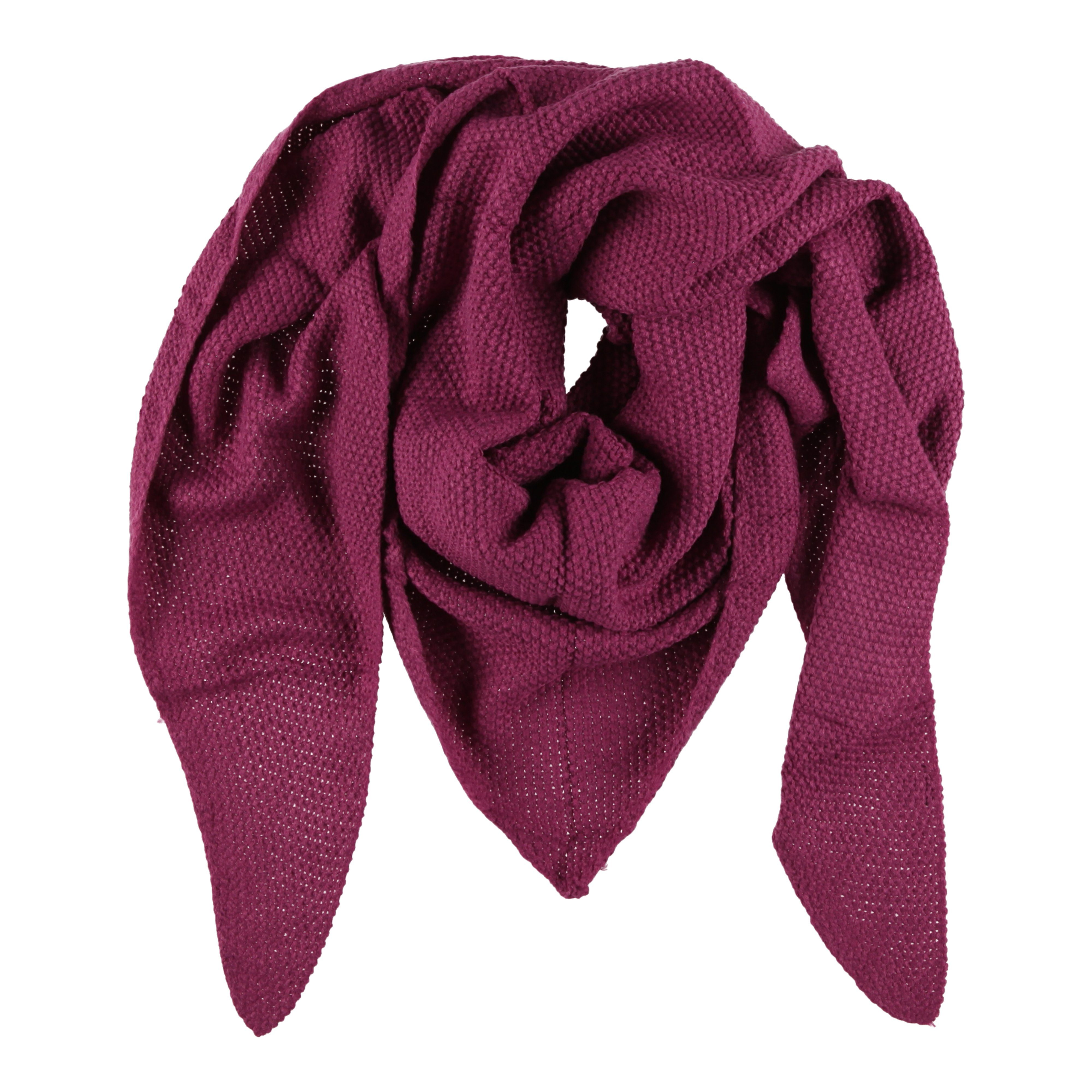 COFI 1453 Schal XXl Schal Damen Stricktuch Dreiecksschal Winterschal