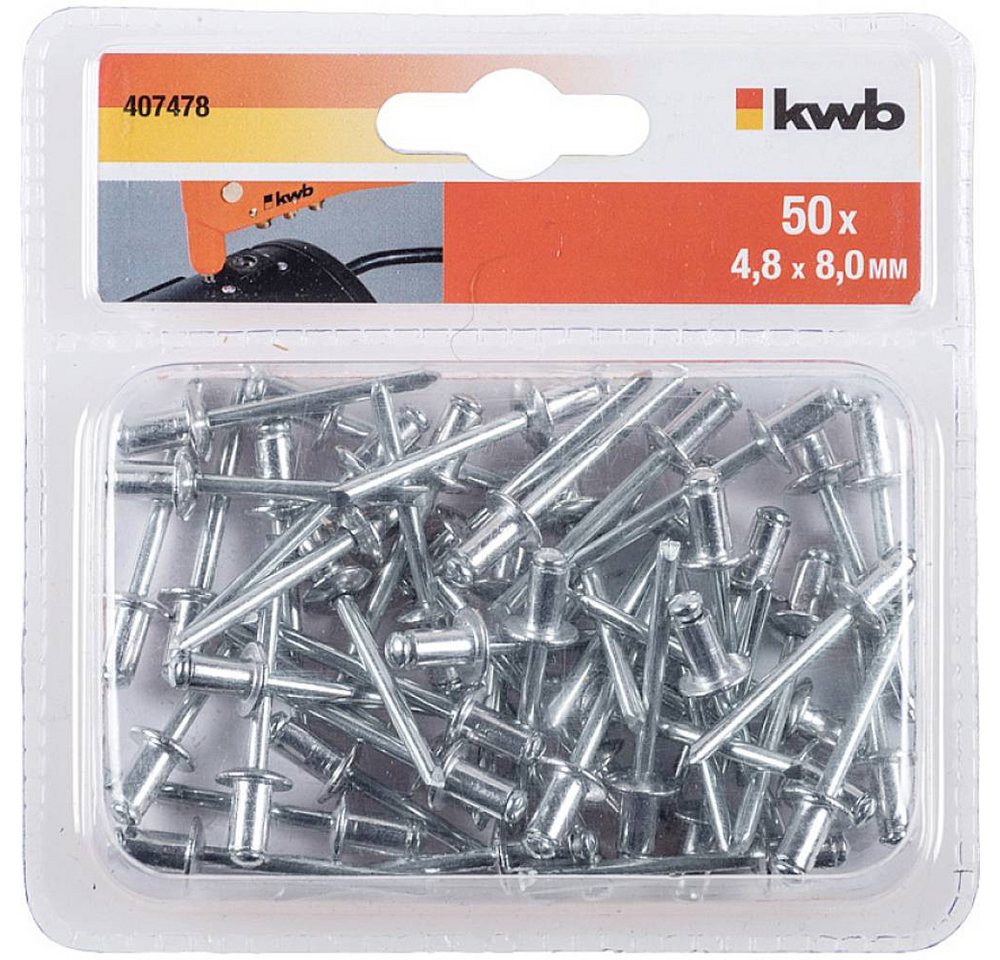 Thumbnail - kwb Niete Blindnieten, 4.8 x 8.0 mm