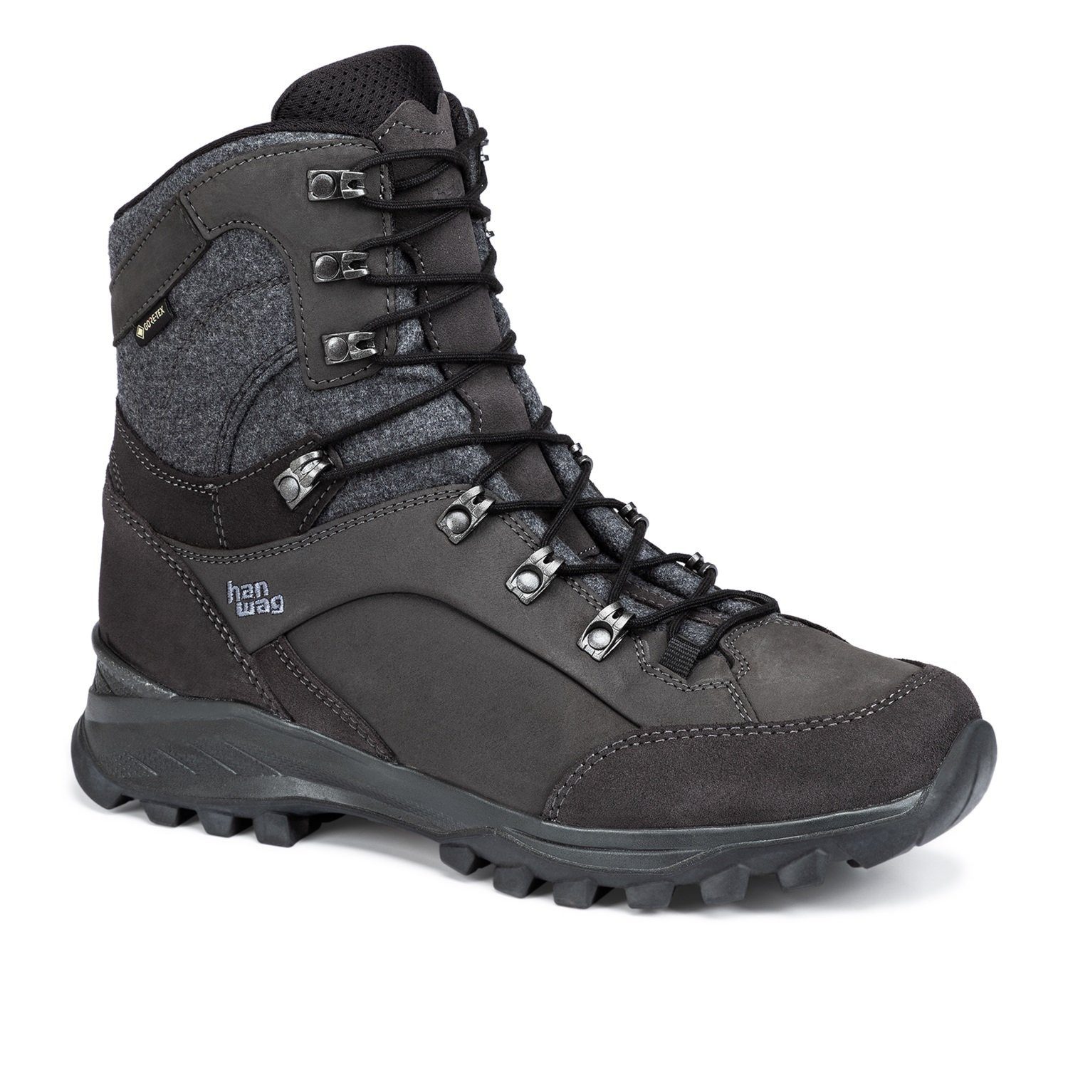 Banks Winter GTX (Nubukleder, wasserdicht) asphaltgrau Herren Wanderschuh