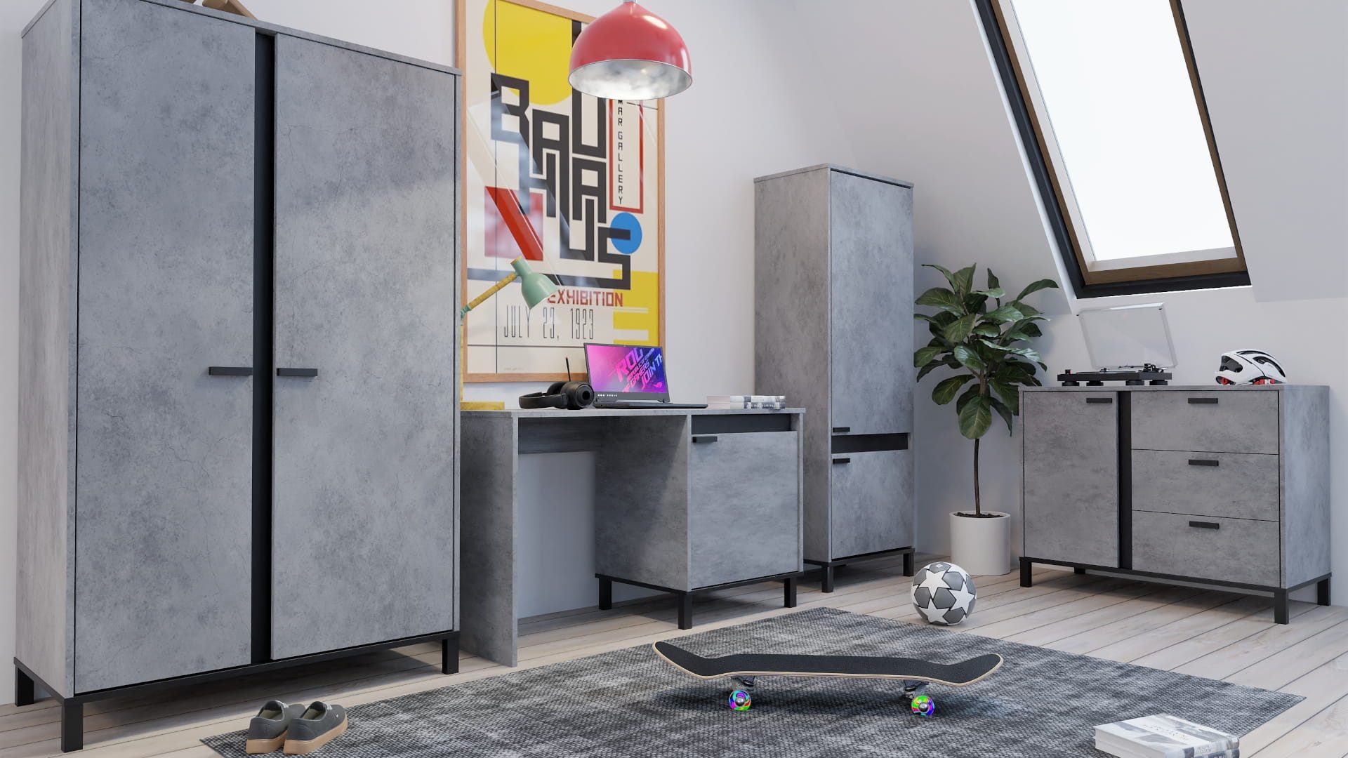 SM SEGA Jugendzimmer-Set BRILO - Moderne günstig online kaufen