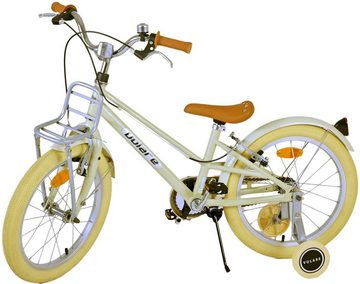 TPFSports Kinderfahrrad Volare Melody 18 Zoll mit 2 Handbremsen, 1 Gang, (Mädchen Fahrrad - Rutschfeste Sicherheitsgriffe), Kinder Fahrrad 18 Zoll mit Ständer Laufrad Mädchen Kinderrad