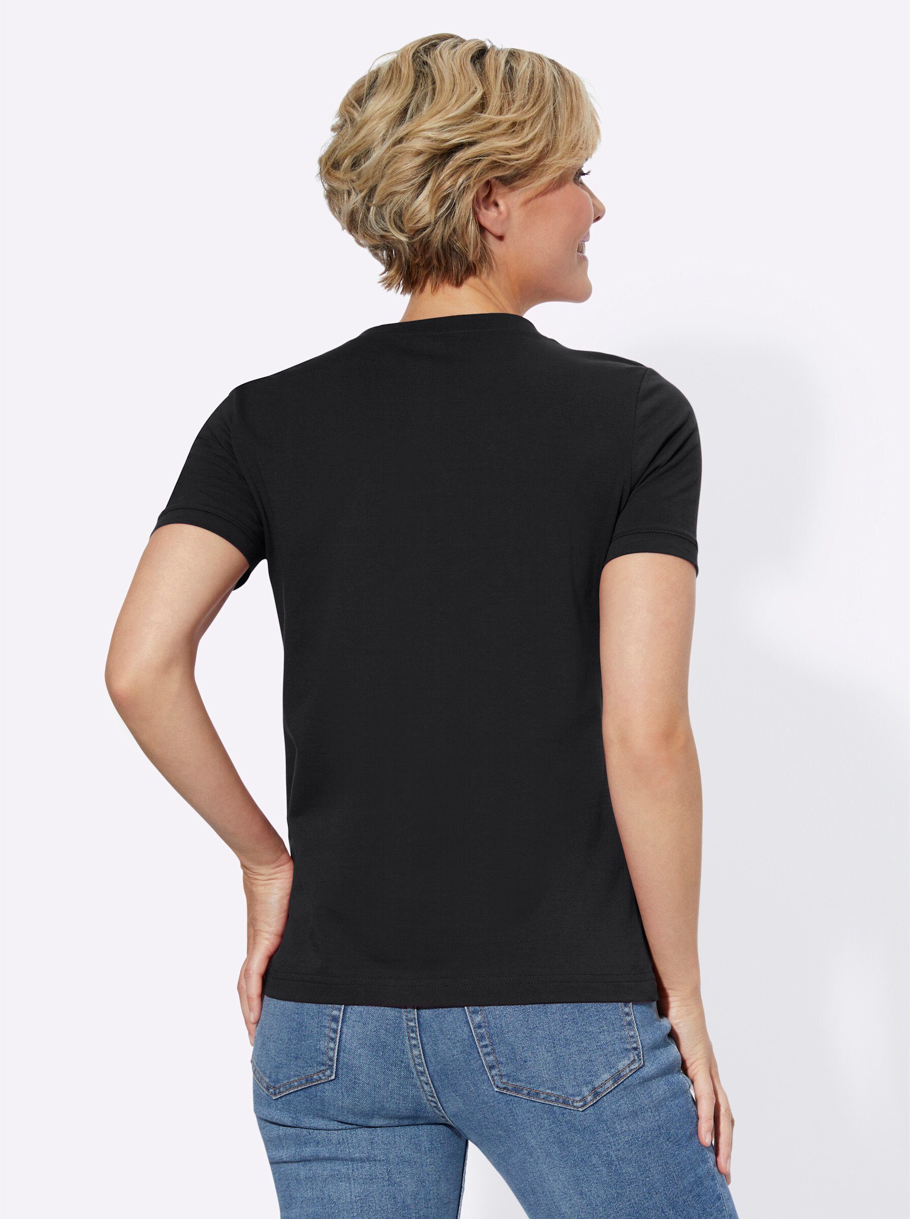 WEIDEN WITT T-Shirt schwarz