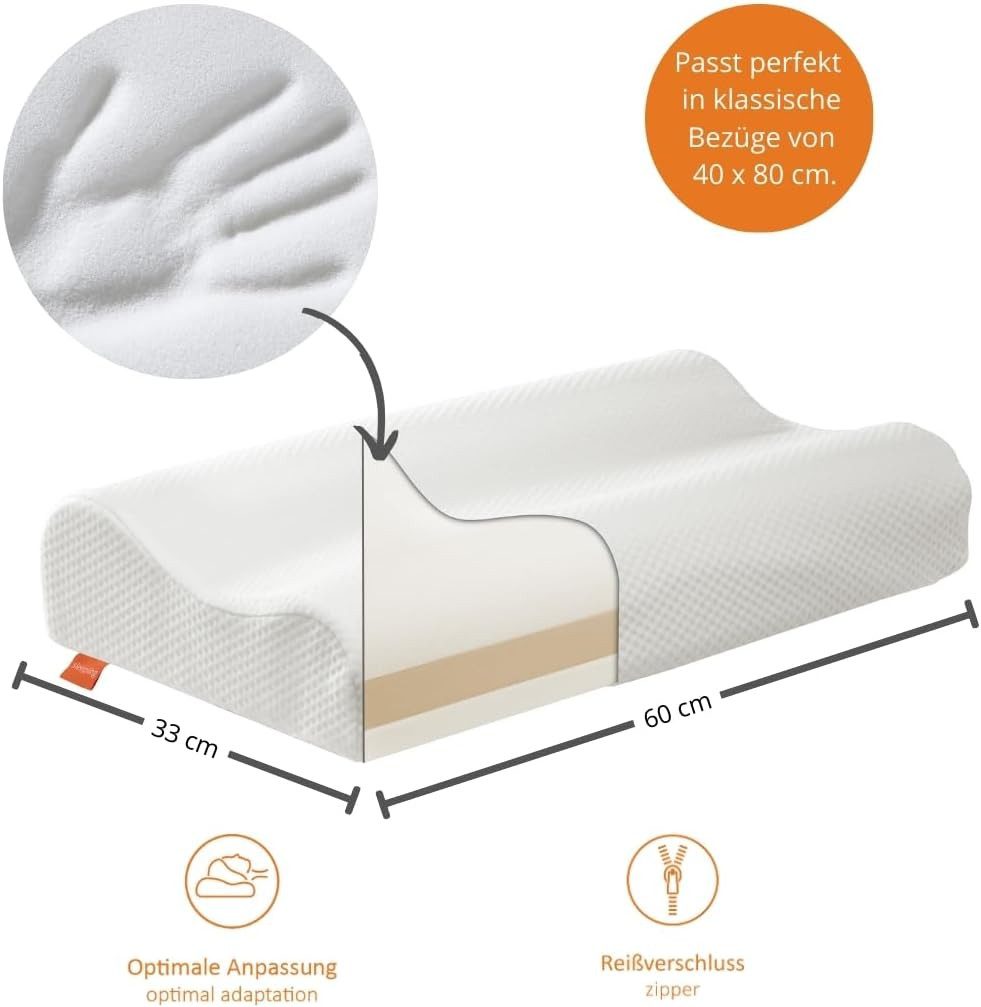sleepling Nackenstützkissen orthopädisch, Nackenstützkissen, Seitenschläfer günstig online kaufen