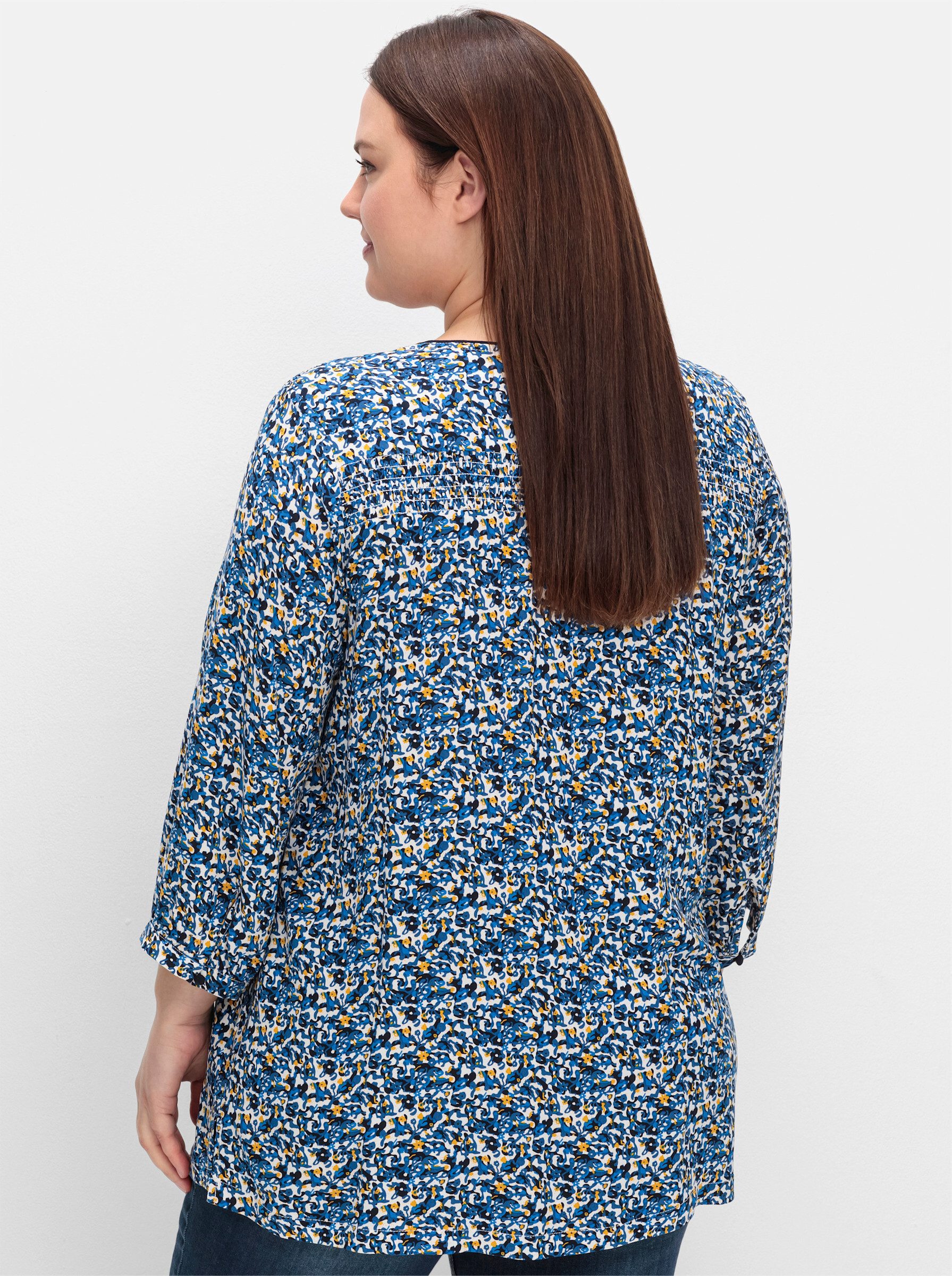 Sheego Klassische Bluse Druckbluse günstig online kaufen