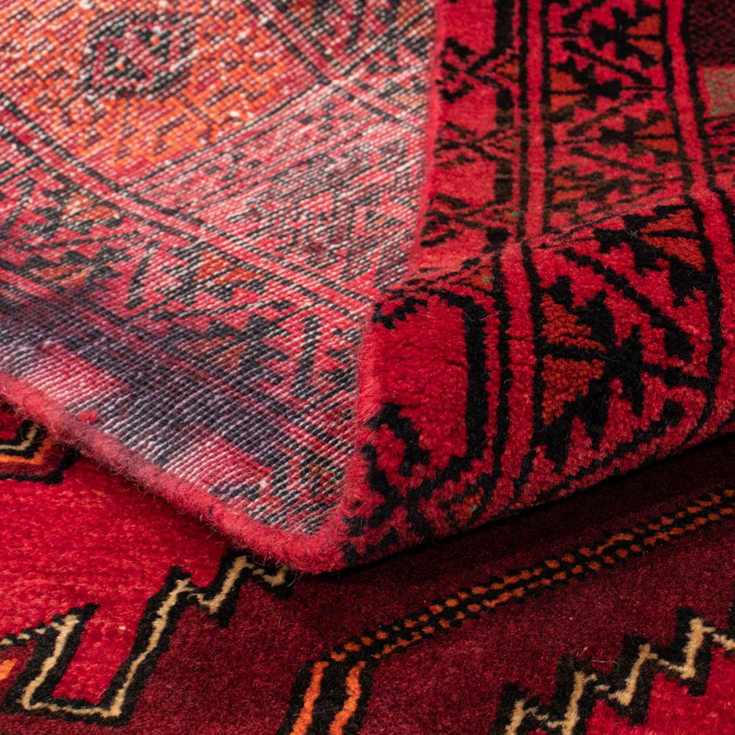 cm, rechteckig, 217 8 mm, Handgeknüpft Multicolore Höhe: morgenland, Medaillon Belutsch Wollteppich 128 x