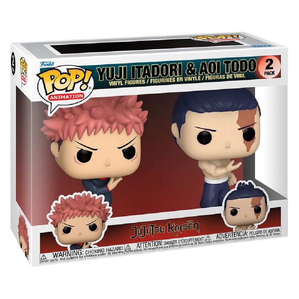 Funko Sammelfigur POP pack 2 figures Jujutsu Kaisen Yuji Itadori & Aoi Todo