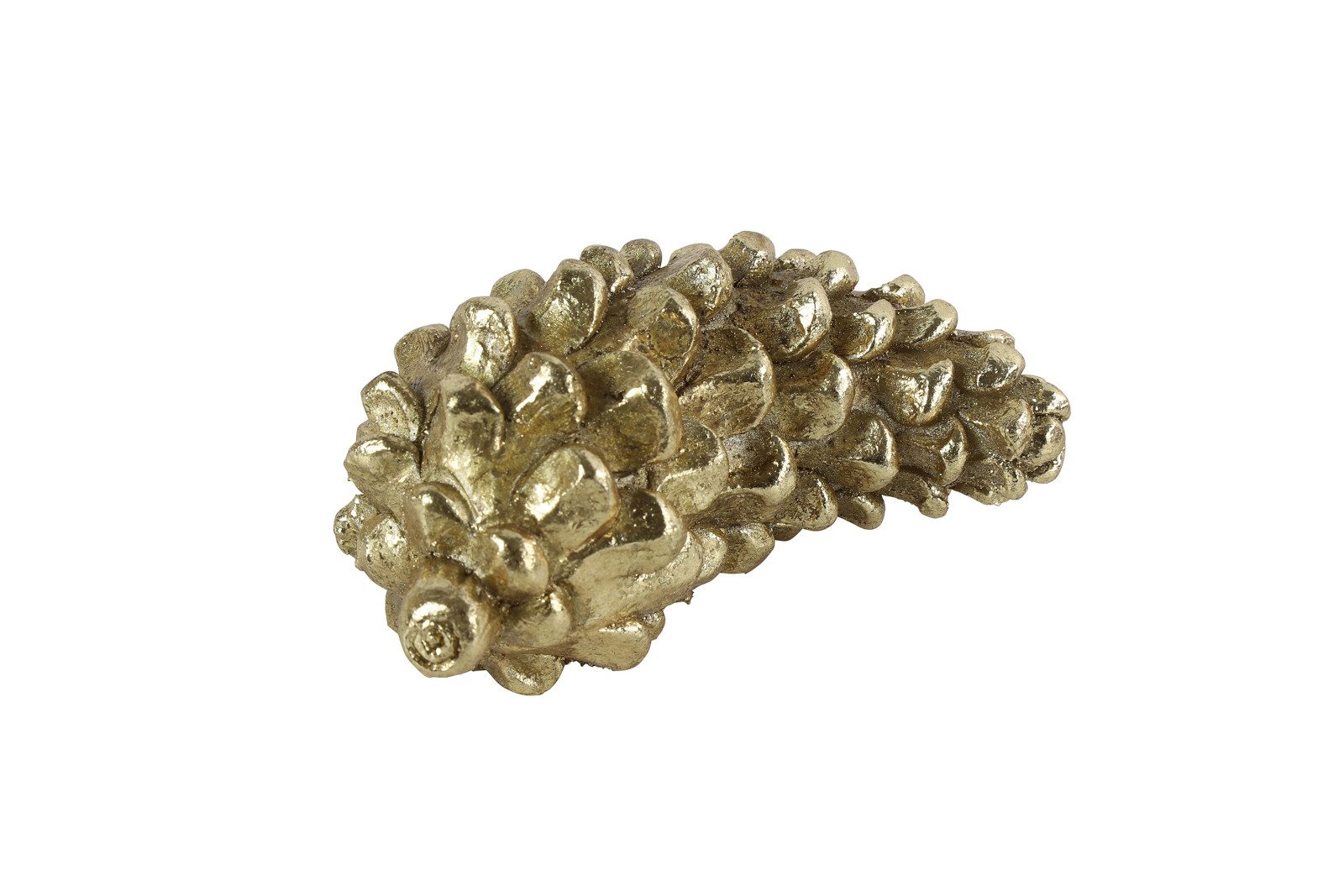 Dekofigur Tannenzapfen Donni S gold 4cm