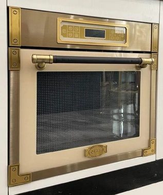 Kaiser Küchengeräte Backofen EH 6726 ElfAD+AT 6445 ElfAD Eco, mit 1-fach-Teleskopauszug, Retro Elektro Backofen 11 Betriebsfunktionen+Dunstabzugshaube 60 cm