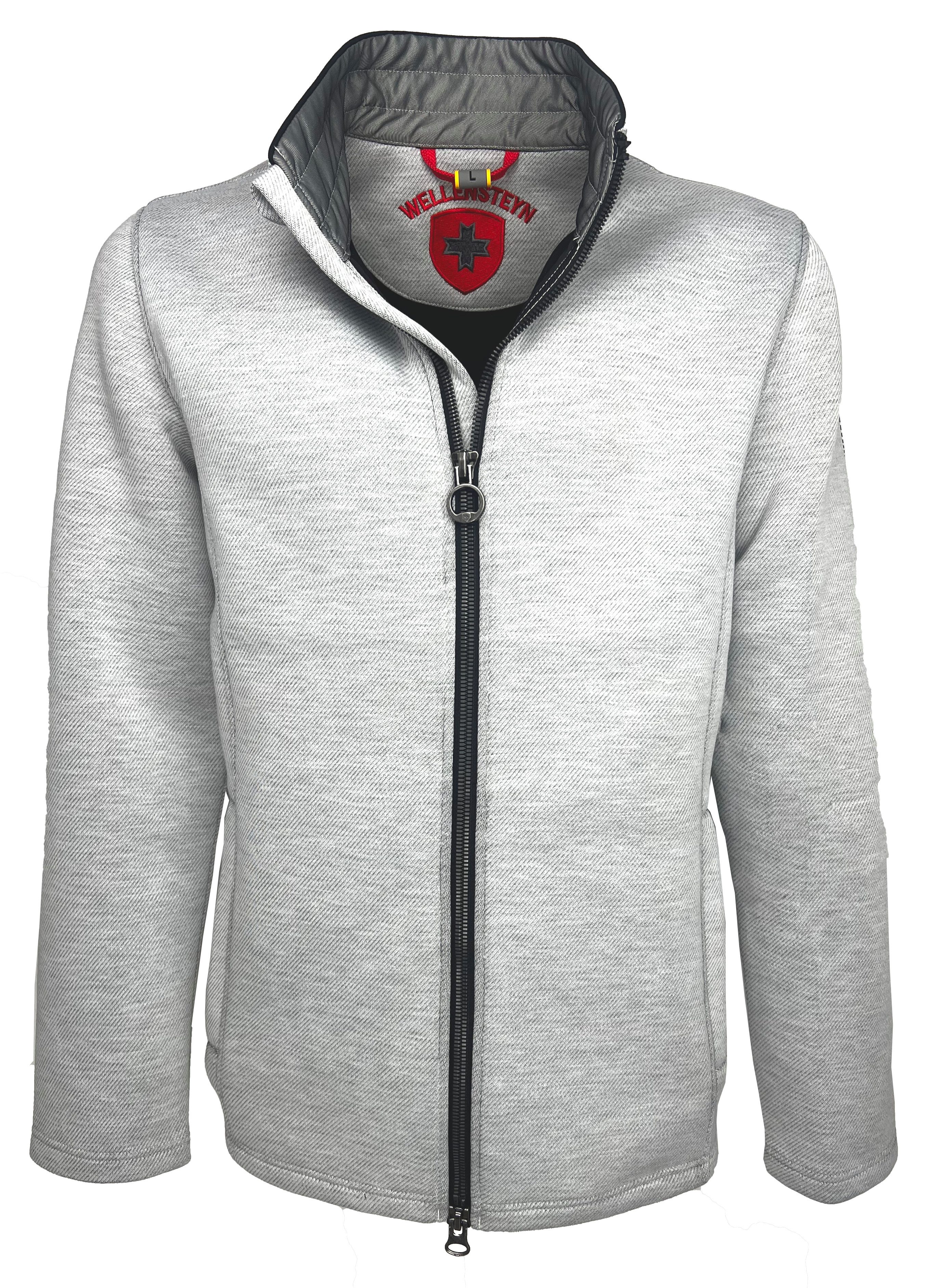 Wellensteyn Outdoorjacke WELLENSTEYN Tampa Men Lightgreymelange Black
