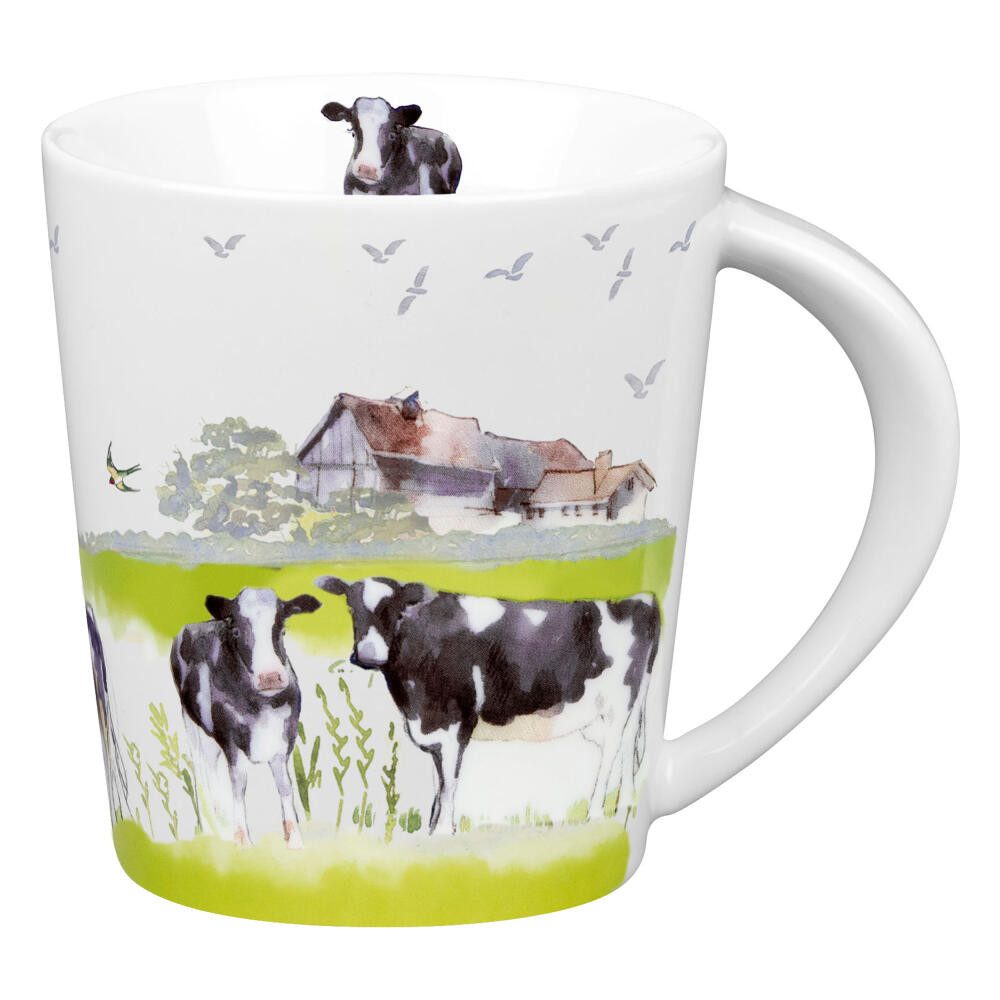 Könitz Becher Farm Animals - Cow, 380 ml, Porzellan
