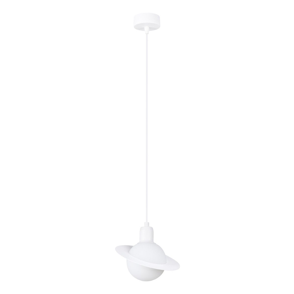 SOLLUX lighting Hängeleuchte Pendelleuchte Hyperion 1 Weiß, Nicht enthalten