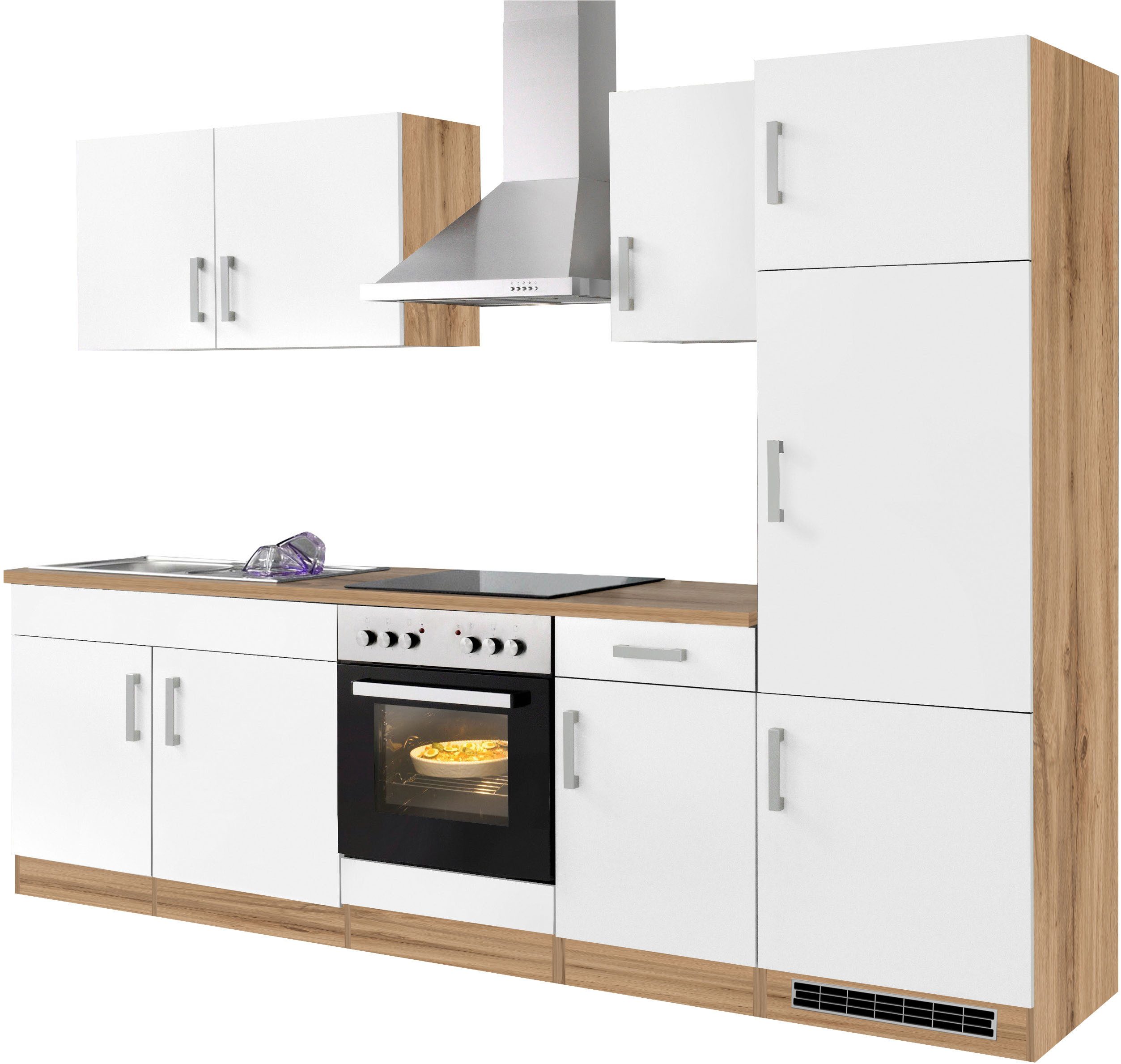 KOCHSTATION Küchenzeile KS-Toronto, Breite 270 cm, günstig online kaufen
