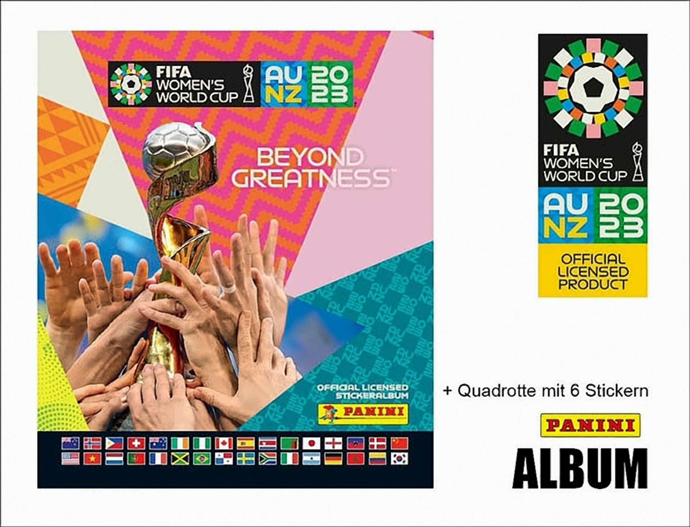 Panini Sammelkarte 2023 FIFA Woman´s World Cup Sticker Album