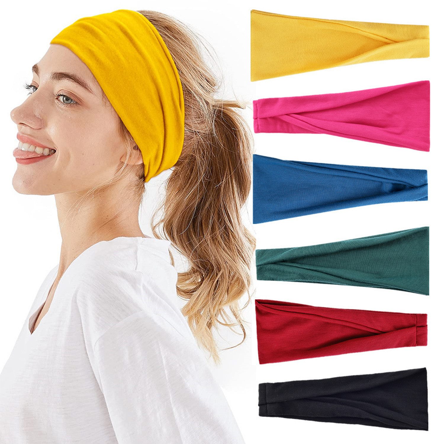 Stirnband Sportstirnband Haarband Sport Yoga Schweißband