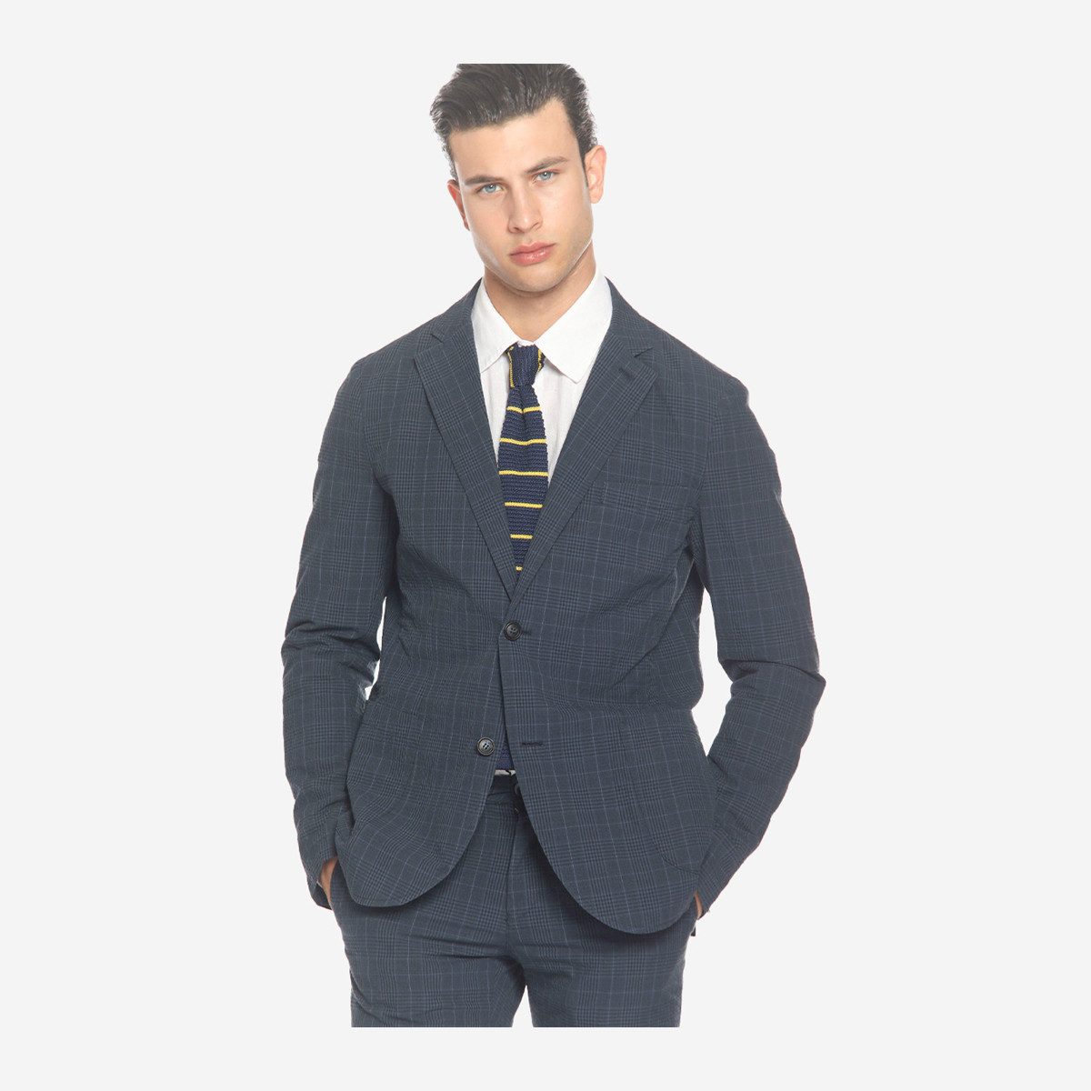 Mason's Anzugsakko Mason’s 9GC3780 JT104N-600, Jacken & Mäntel, Sackos, Blau