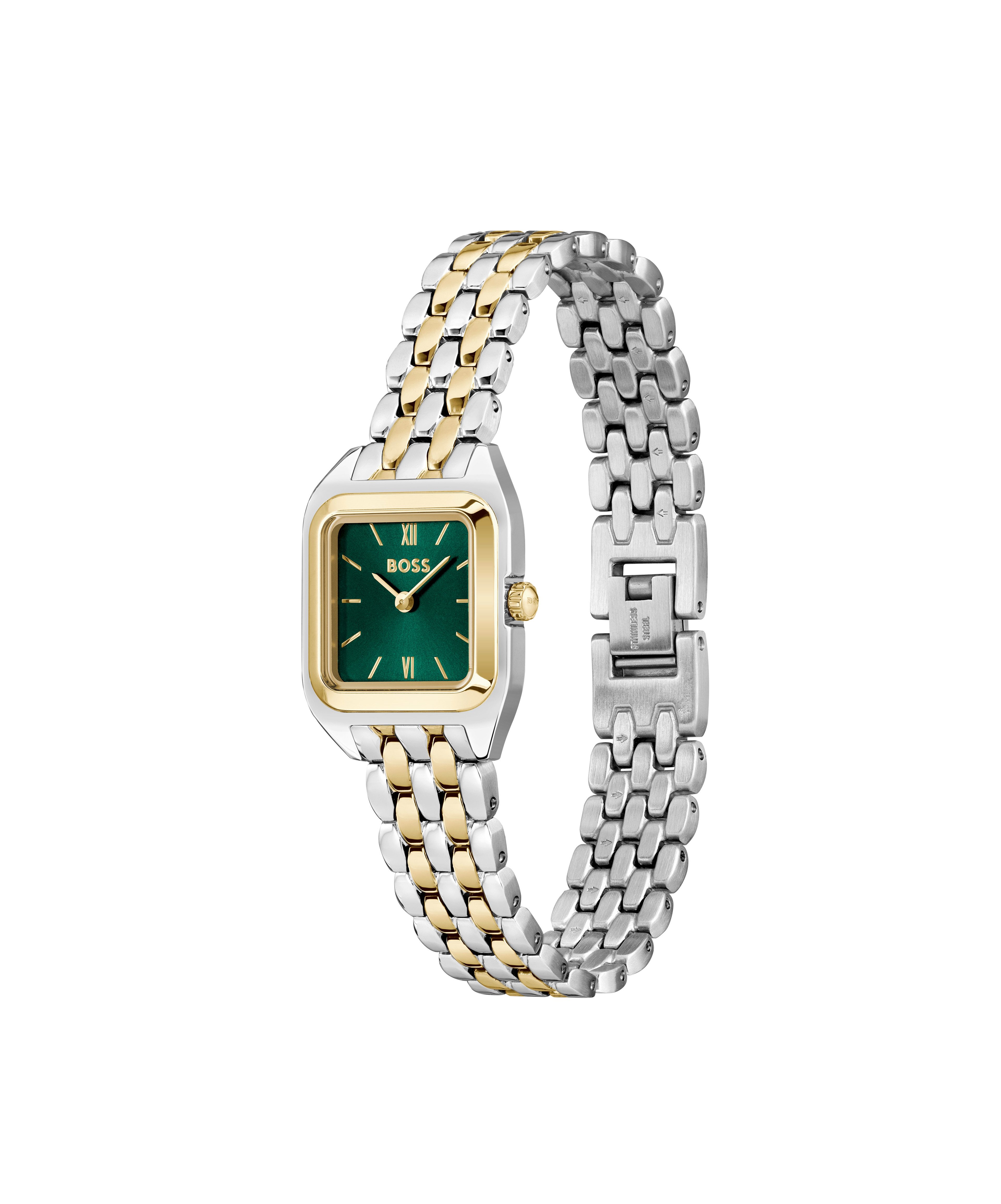 BOSS Quarzuhr MAE PETITE 1502822, Armbanduhr, Damenuhr, Edelstahlarmband, a günstig online kaufen