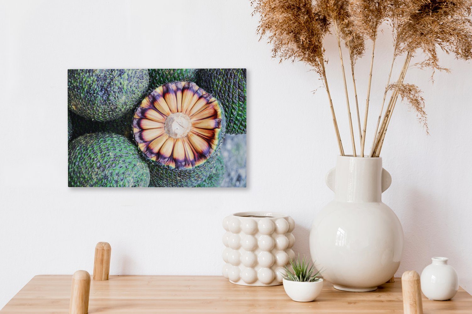 Fotodruck cm OneMillionCanvasses® Wandbild 30x20 St), Wanddeko, Leinwandbild Früchte, Aufhängefertig, Leinwandbilder, (1 brasilianische